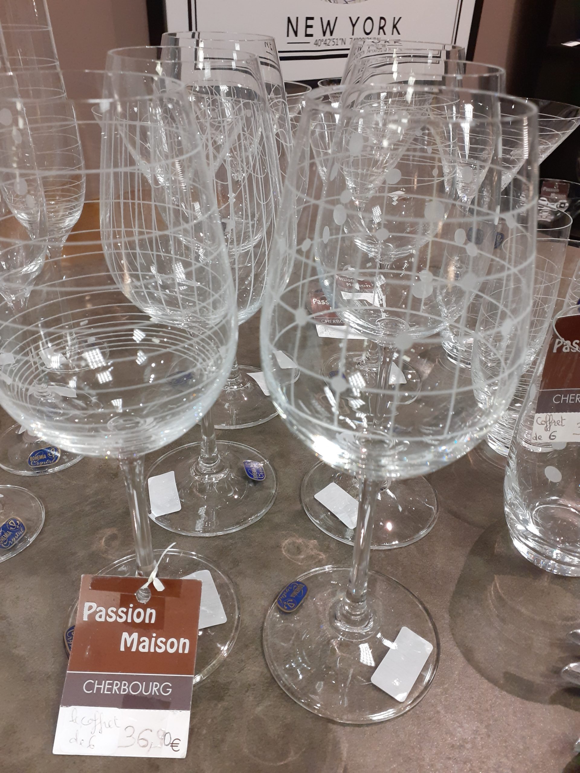 Verres à vin