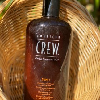 3en1 shampooing soin gel douche American crew
