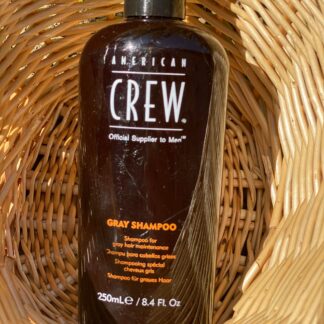 Gray Shampoo déjaunissant cheveux blancs American crew