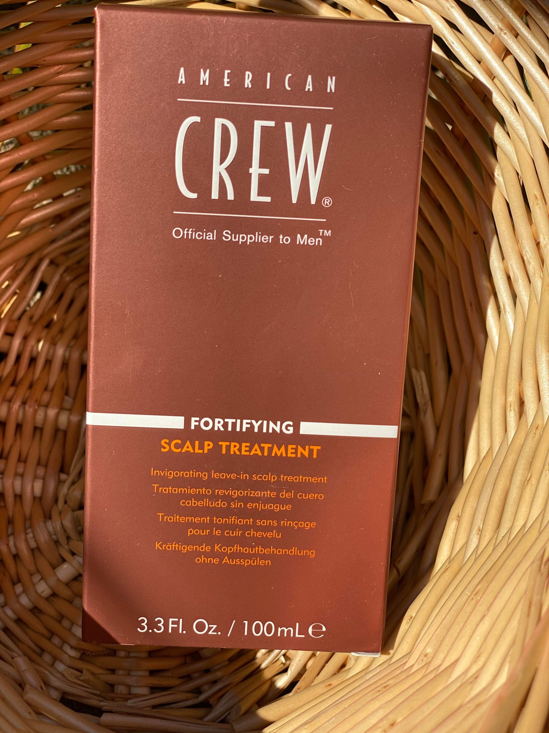 Pour cheveux fins scalp treatment American crew