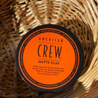Matte clay pâte coiffante cheveux American crew
