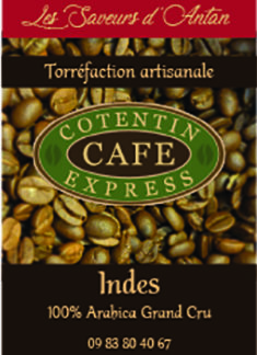 Café INDES Karnakata - Malabar moussoné