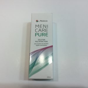 Produit Lentilles MENICARE PURE