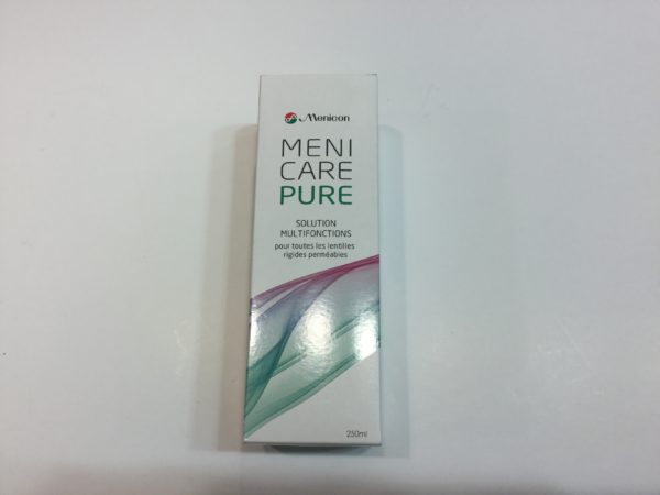 Produit Lentilles MENICARE PURE