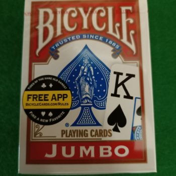 Cartes Bicycle Jumbo 54 cartes