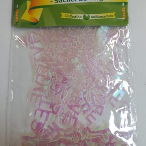 Confettis de table Vive les Mariés