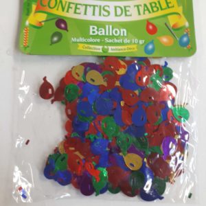 Confettis de table ballons