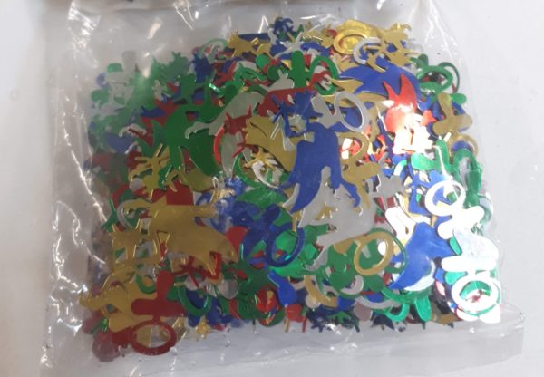 Confettis de table naissance
