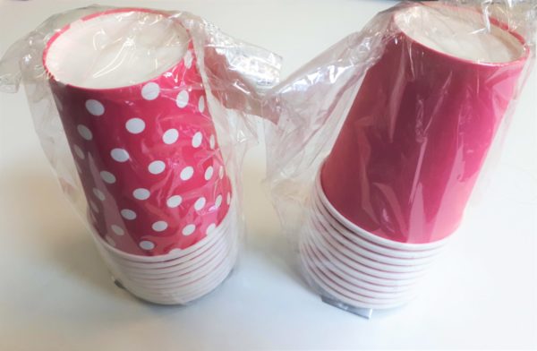 Gobelets en carton