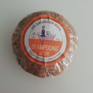 SHAMPOING SOLIDE CAMOMILLE CURCUMA - Les savons de Joya