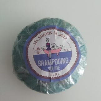 SHAMPOING SOLIDE BLEU - Les savons de Joya