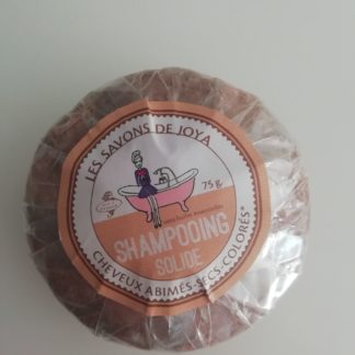 SHAMPOING SOLIDE CHEVEUX ABIMES-SEC- COLORES - Les savons de Joya