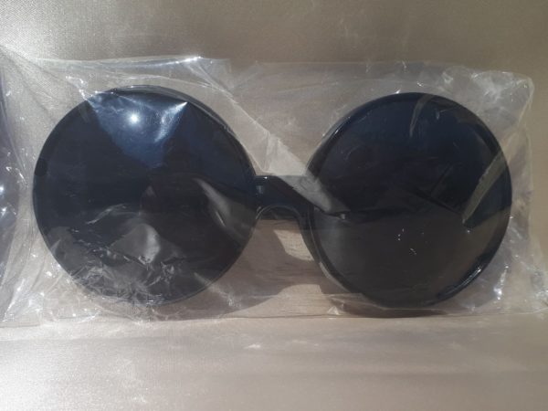 Lunettes glamour noires