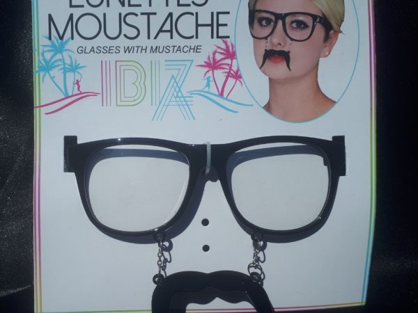Lunettes moustaches