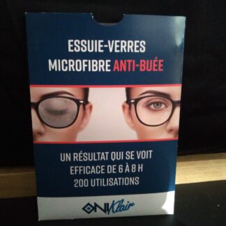 Essuie-verres anti-buée