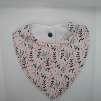 BAVOIR BANDANA “LILA” PETITE CITROUILLE 0/12 MOIS