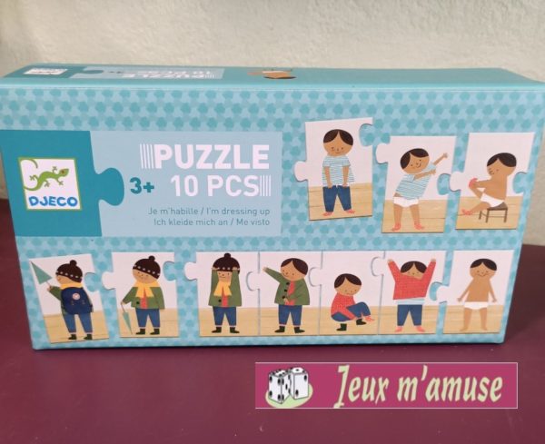 Puzzle enfant 10 pièces Frise