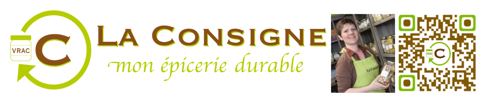 bannière La Consigne épicerie bio vrac