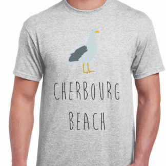 T-shirt à thème Motif Cherbourg Beach