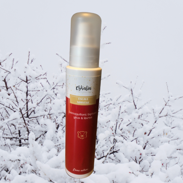 Démaquillant biphase yeux et lèvres Escale Norvège Eskalia
