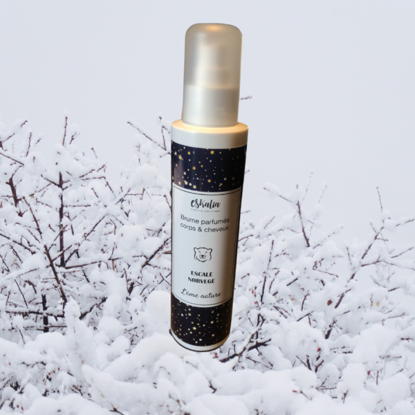 Brume parfumée corps et cheveux Escale Norvège Eskalia