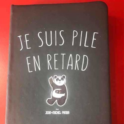 CARNET NOIR JEAN MICHEL PANDA : DIFFÉRENTS MODÈLES – Image 5