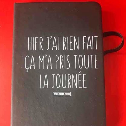CARNET NOIR JEAN MICHEL PANDA : DIFFÉRENTS MODÈLES – Image 2