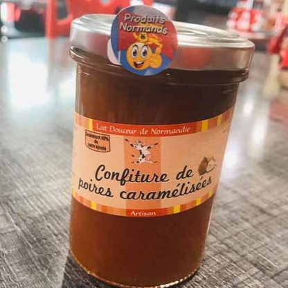 confitures de poires caramélisées