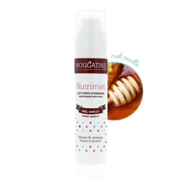 Lait corps hydratant Nutrimel Nougatine gamme enfant