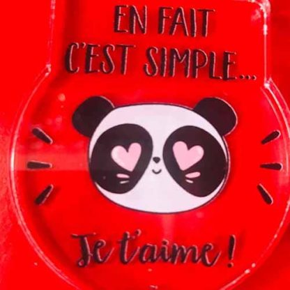 MAGNET CRISTAL JEAN MICHEL PANDA : DIFFÉRENTS MODÈLES – Image 2