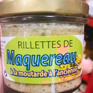 RILLETTES DE MAQUEREAU À LA MOUTARDE À L’ANCIENNE 90 GR