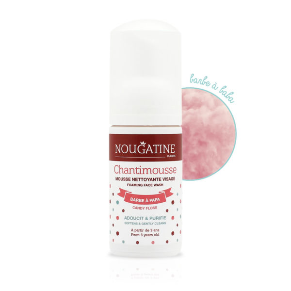 Mousse nettoyante visage chantimousse Nougatine gamme enfant