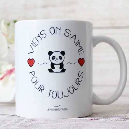 MUG BLANC JEAN MICHEL PANDA : DIFFÉRENTS MODÈLES – Image 7