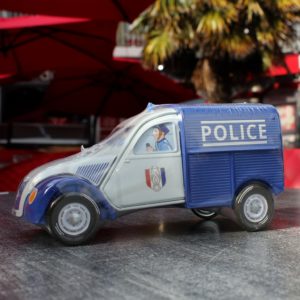 BISCUITS NORMANDS BOÎTE VOITURE 2 CV POLICE