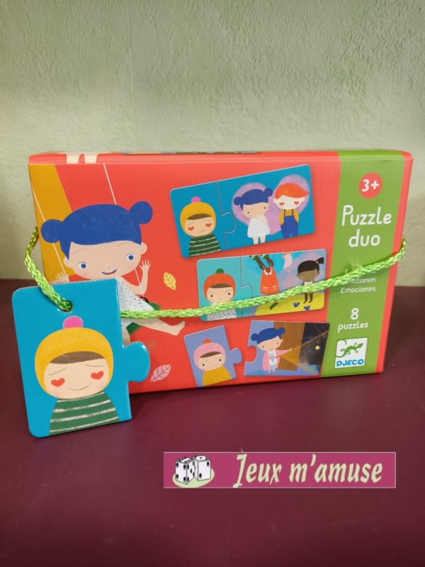 Puzzle enfant duo les émotions