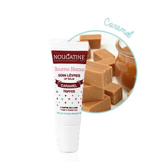 Soin des lèvres baume bisous Nougatine gamme enfant