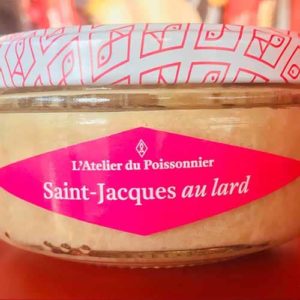 RILLETTES DE ST JACQUES AU LARD 140 GR