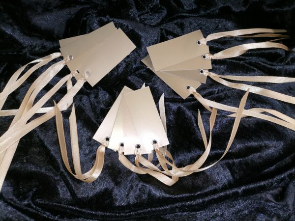 Etiquettes marque place avec ruban satin – Image 2