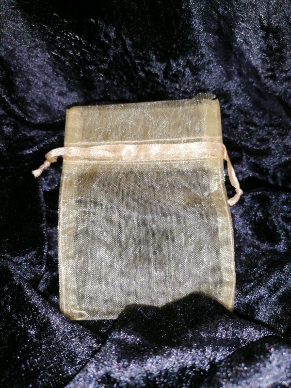 Pochon organdi jaune – Image 2
