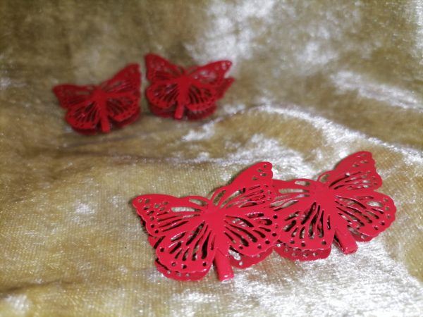 Pince papillon métal