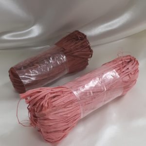 Raphia naturel teinté
