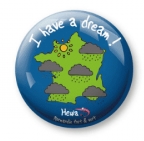 Magnet en verre Heula I have a dream