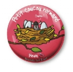 Magnet en verre Heula petit coucou normand