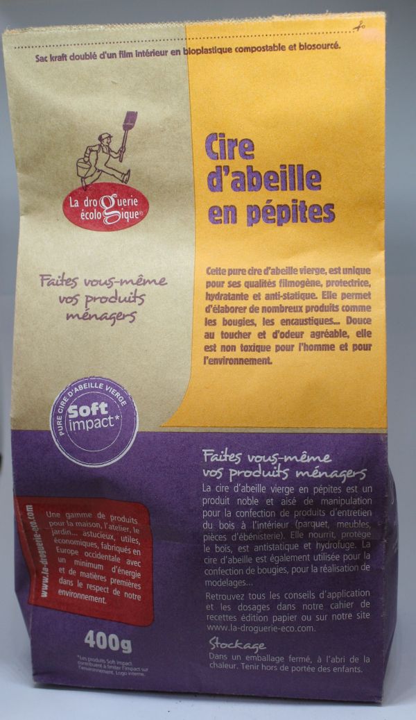 Cire D'abeille En Pépites 400g Bio