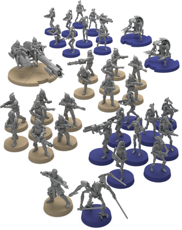 Boite de base Star Wars Legion : La Guerre des Clones – Image 2