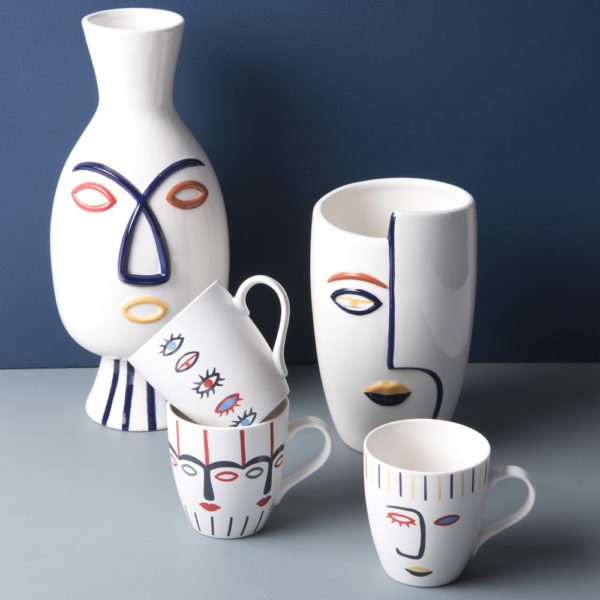 COFFRET 6 TASSES DESIGN - AWA