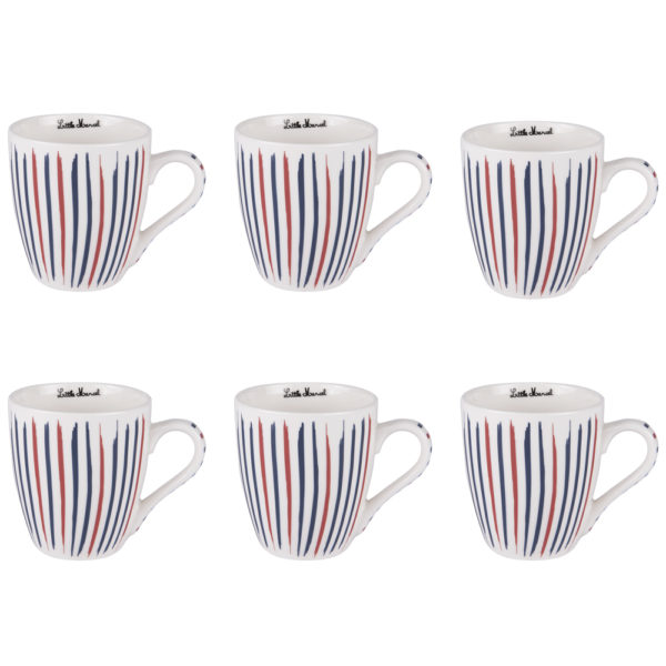 COFFRET 6 TASSES - LITTLE MARCEL