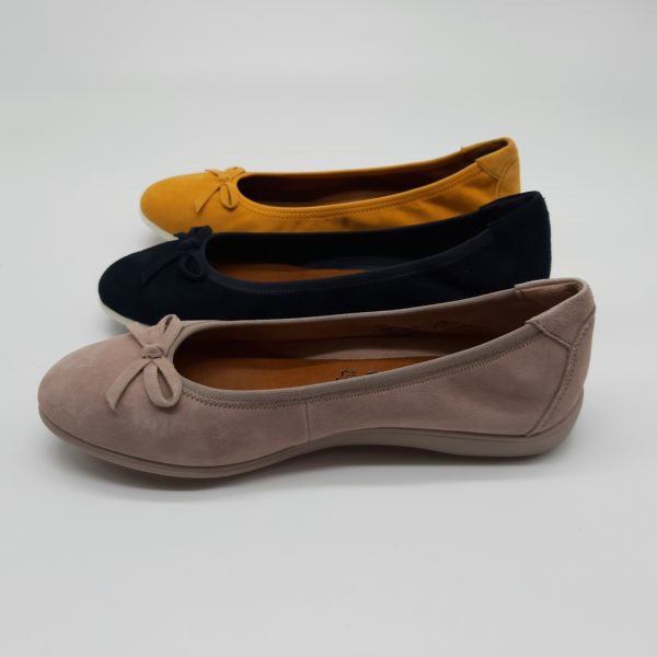 TAMARIS ballerine 22100 JAUNE – Image 3