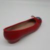 BRENDA ZARO ballerine F153 ROUGE