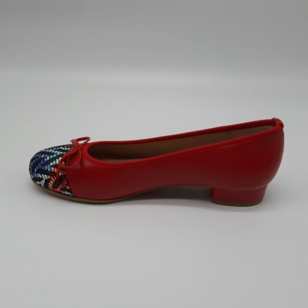 BRENDA ZARO ballerine F153 ROUGE – Image 3